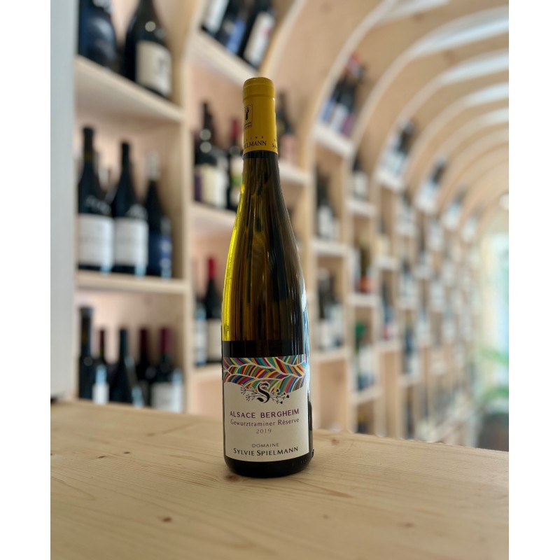 Domaine Sylvie Spiellman AOP Alsace Bergheim Gewurztraminer Réserve Sec Blanc